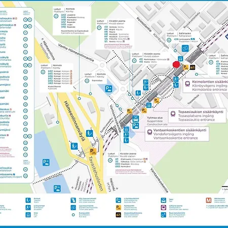 Διαμέρισμα Over The Railway Station, 7 Mins Helsinki Airport Βάνταα