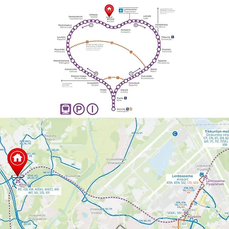 Διαμέρισμα Over The Railway Station, 7 Mins Helsinki Airport